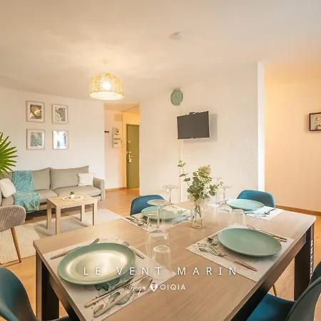 Apartment Le Vent Marin ~ Centre-ville ~ Arrivee Autonome